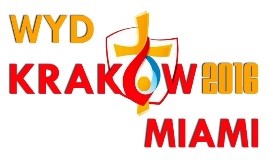 Miami pilgrims will be sporting this logo when they participate at World Youth Day 2016 in Krakow, Poland.