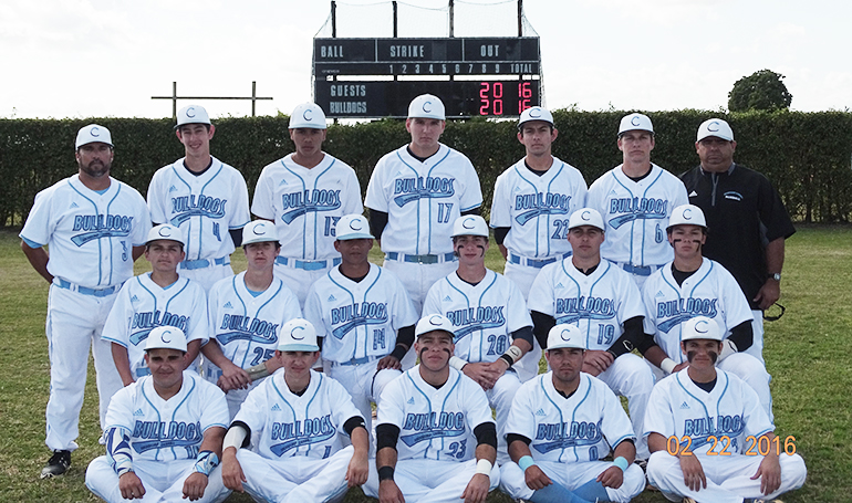 Archbishop Coleman Carroll High's baseball team reached the 4A-2A District Championship in 2016.