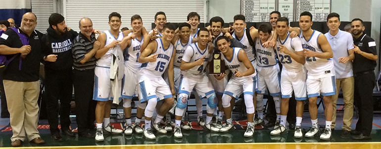 Archbishop Coleman Carroll High's basketball team won at Regionals to reach the 4A-2A State Semifinals in 2016.