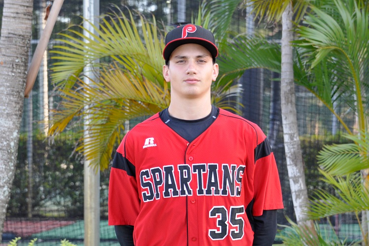 Christopher Rodriguez, a Msgr. Edward Pace High School Class of 2016 graduate, was drafted in the fourth round of the MLB Draft by the Los Angeles Angels June 10.