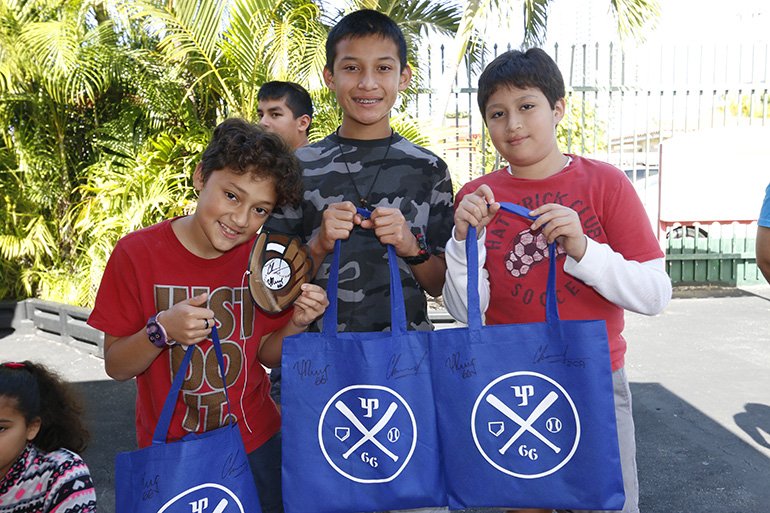 Yasiel Puig's Wild Horse Children's Foundation