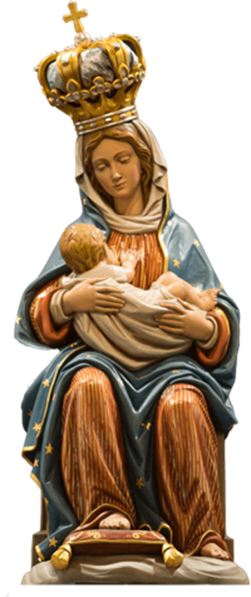 The image of the Blessed Virgin Mary breastfeeding the infant Jesus, a replica of which is housed in her shrine in St. Augustine, dates back to the 16th century in the Spanish city of Madrid, where she is called Nuestra Señora de La Leche y Buen Parto (Our Lady of the Milk and Happy Delivery).