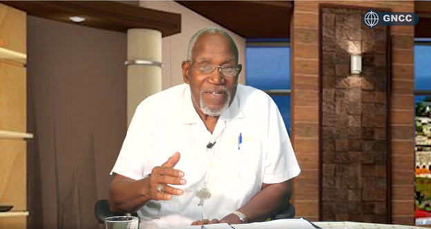 Bishop Clyde Martin Harvey of the Diocese of St. George's in Grenada, in his first appearance following the devastating impact of Category 4 Hurricane Beryl on the Lesser Antilles region of the Caribbean on July 1, offered a spiritual message of hope and resilience on July 4, 2024, through a program produced by Good News Catholic Communications of the Diocese of St. George.