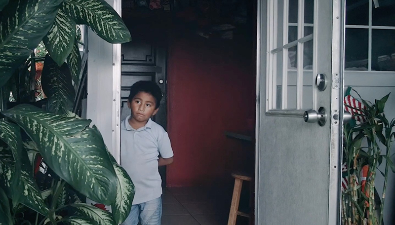 Screenshots of an award-winning short film, "The Miami Kids and the Maya," written and directed by Victoria Alonso Noujaim, a graduate of Immaculate La-Salle High School in Miami.