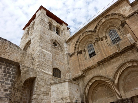 The Church of the Holy Sepulchre in Jerusalem also has been damaged by earthquakes over the centuries.