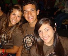 Students from Archbishop McCarthy High School in Southwest Ranches participated in the annual Steubenville Conference held this year in West Palm Beach. Pictured for left to right: Amanda Gonzalez-Hialeah, Gaby Abreu Miami Lakes and Alexandra Rivera-Pembroke Pines.