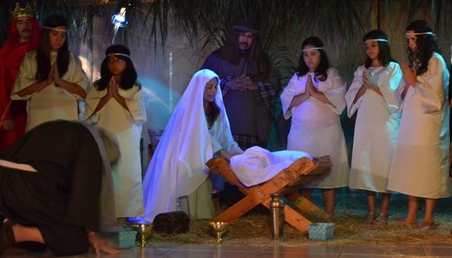 The lay ministry group, Escoger (Choose), staged a living Nativity at Our Lady of Lourdes Parish in Miami the weekend of Dec. 9-11. Organizers hope it will be an annual event. The ministry focuses on the evangelization of children.