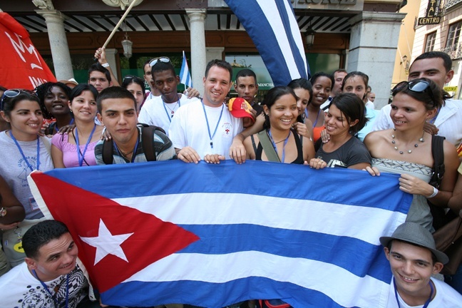 A World Youth Day delegation of 44 young people from Cuba, led by Bayamo -Manzanillo Bishop Alvaro Julio Beyra Luarca, participated in Days in the Diocese in Toledo before heading to Madrid for the papal events.