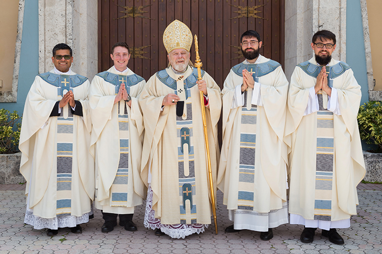 Newly ordained Priests on 2024