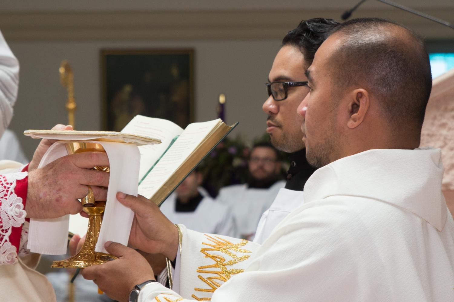 ADOM :: Father Richard Giner ordained for the Trinitarian order