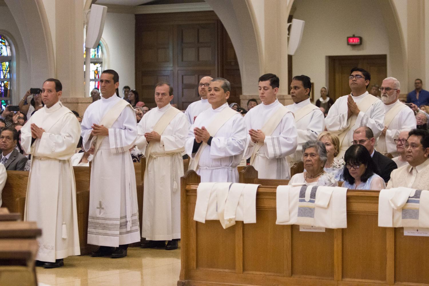 ADOM :: Archbishop ordains nine to priesthood